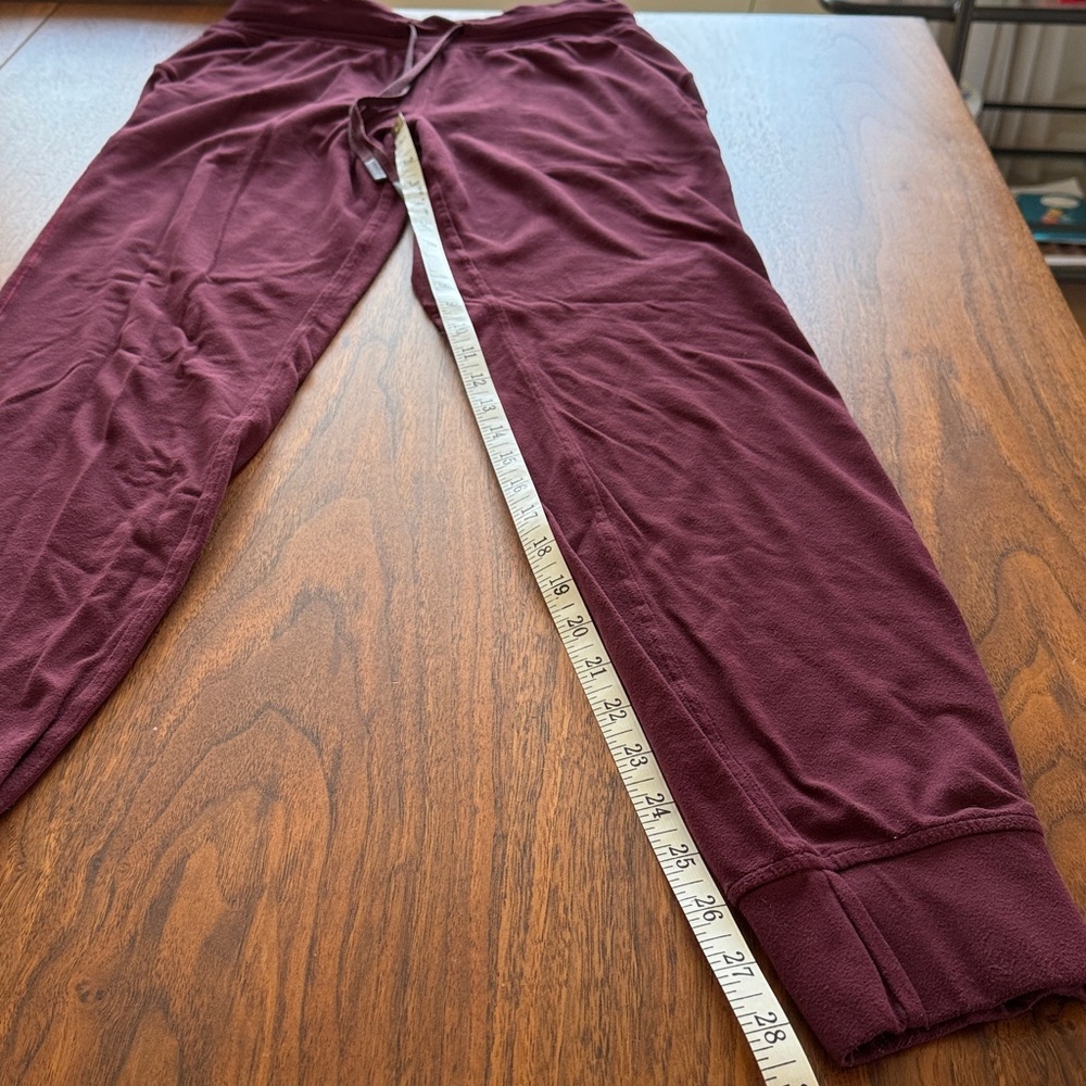Lululemon Ready to Rulu Burgundy Jogger Pants - Picture 2 of 6